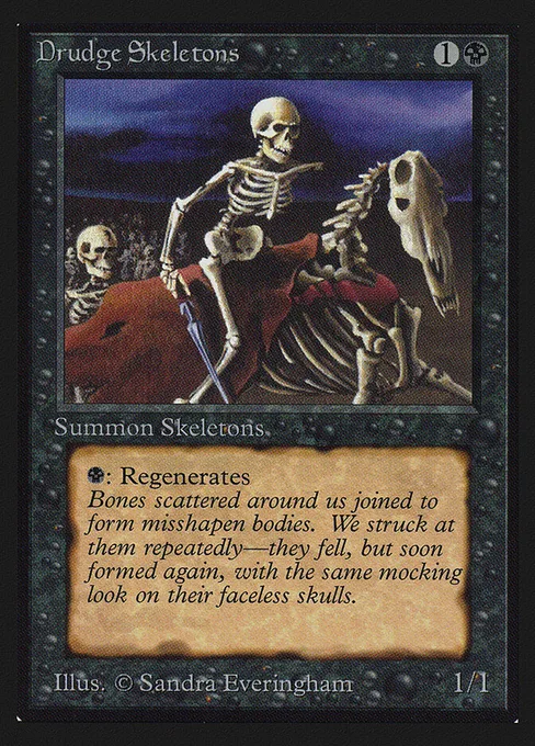 Drudge Skeletons, Collectors' Edition #107