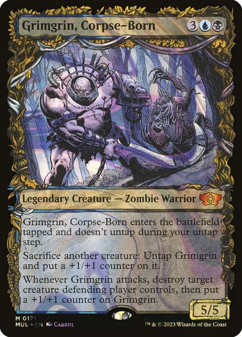Grimgrin, Corpse-Born, Multiverse Legends #171