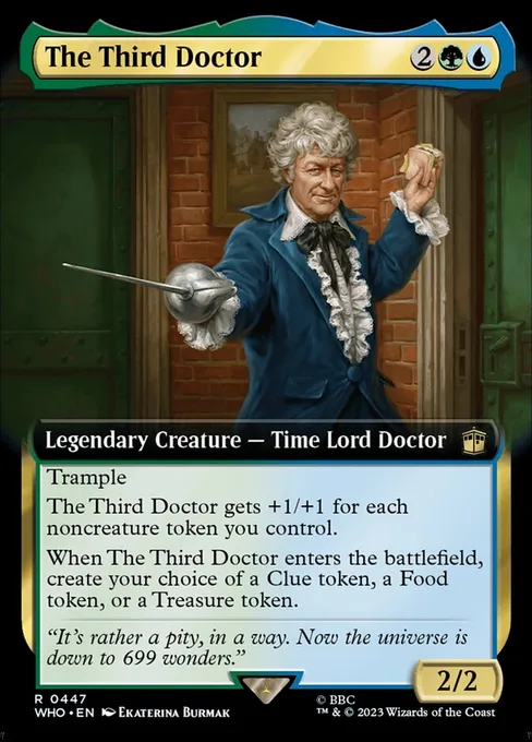 The Third Doctor, Doctor Who #447