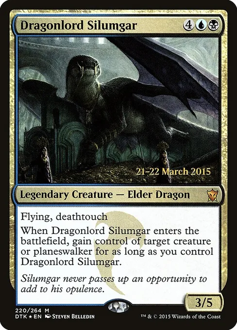 Dragonlord Silumgar, Dragons of Tarkir Promos #220s