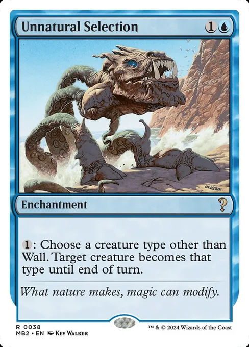 Unnatural Selection, Mystery Booster 2 #38