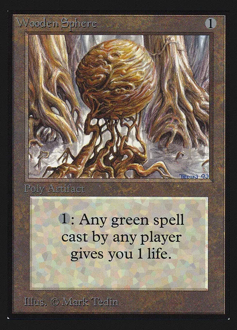 Wooden Sphere, Collectors' Edition #277