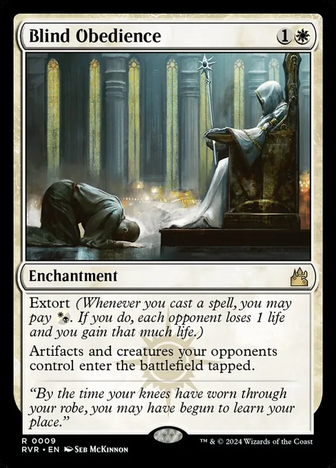 Blind Obedience, Ravnica Remastered #9