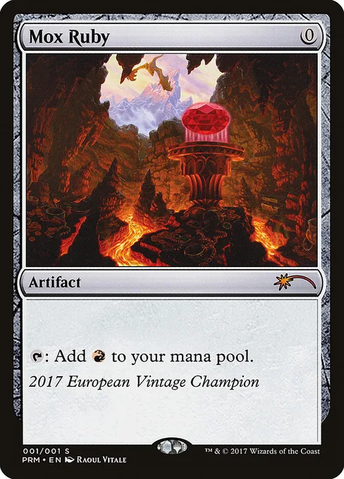 Mox Ruby, Vintage Championship #2017EU