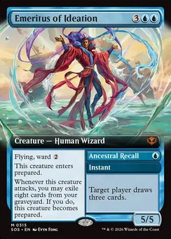 Emeritus of Ideation // Ancestral Recall, Normal