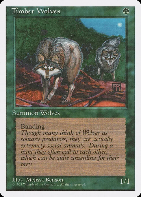 Timber Wolves, Fourth Edition #275