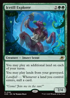 Icetill Explorer, Normal