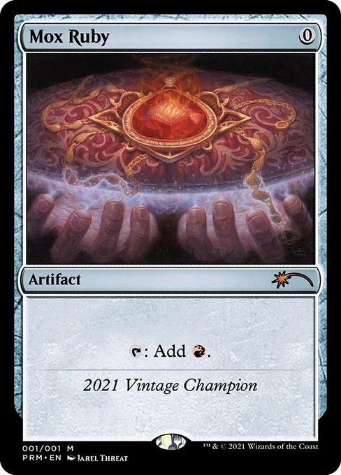 Mox Ruby, Vintage Championship #2021C