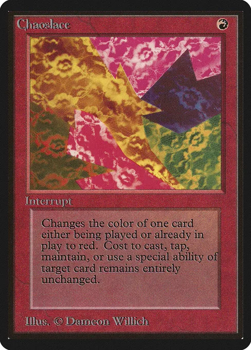 Chaoslace, Limited Edition Beta #140