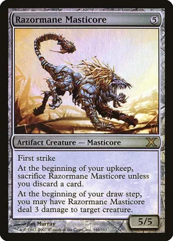 Razormane Masticore, Normal