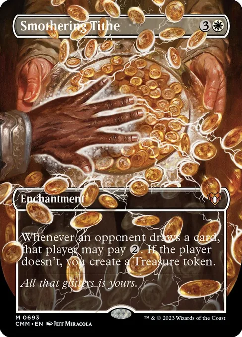 Smothering Tithe, Commander Masters #693