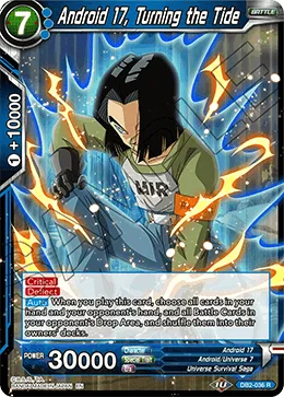 Android 17, Turning the Tide, Divine Multiverse #DB2-036