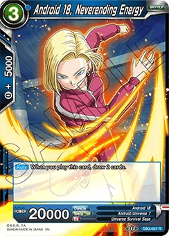 Android 18, Neverending Energy, Normal