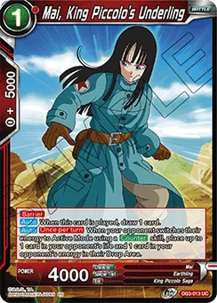 Mai, King Piccolo's Underling, Normal