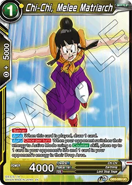 Chi-Chi, Melee Matriarch, Giant Force #DB3-089