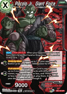 Piccolo Jr., Giant Force, Giant Force #DB3-133_PR