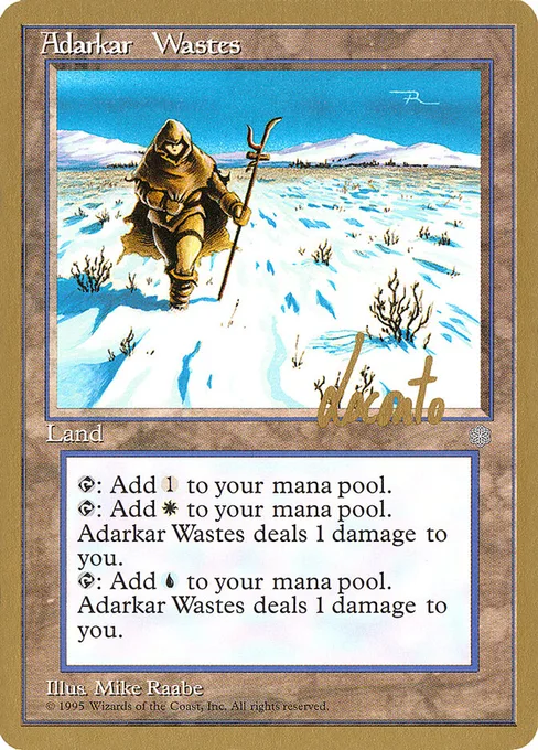 Adarkar Wastes, Pro Tour Collector Set #ml351