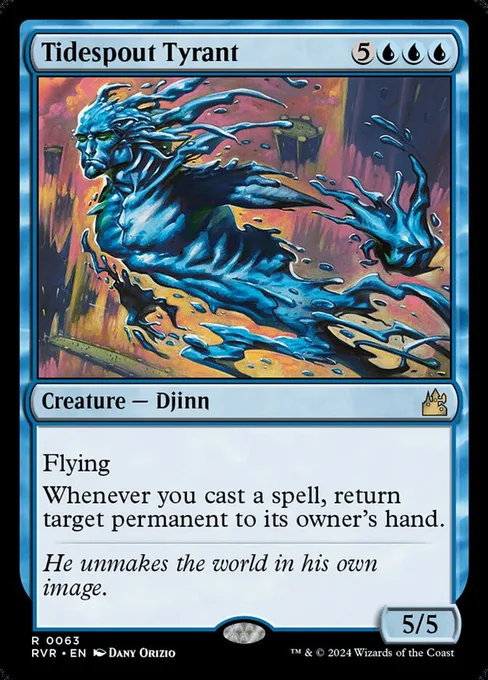 Tidespout Tyrant, Ravnica Remastered #63