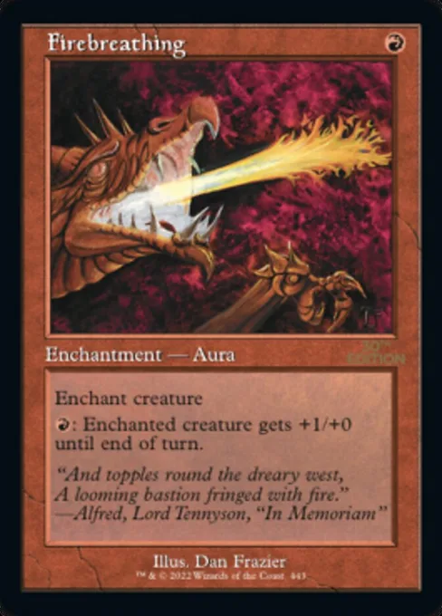 Firebreathing, 30th Anniversary Edition #443