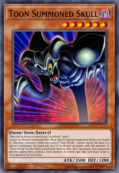 Toon Summoned Skull, Dark Beginning 1 #DB1-EN040