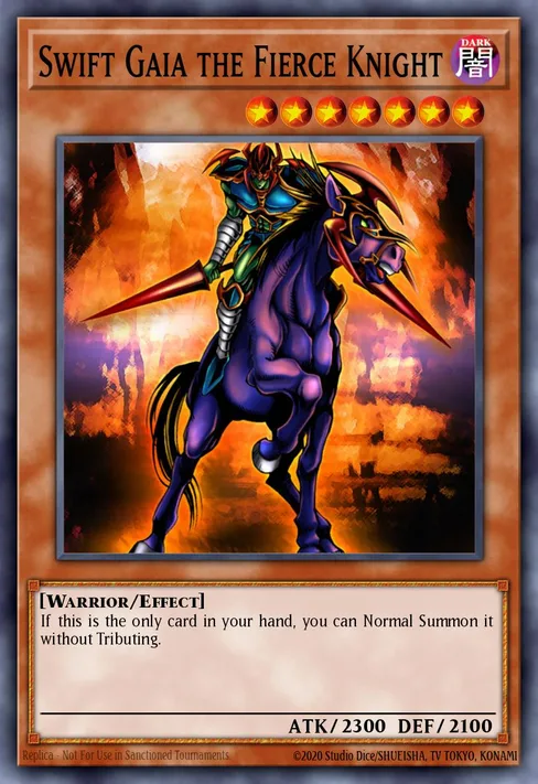 Swift Gaia the Fierce Knight, Dark Beginning 2 #DB2-EN111