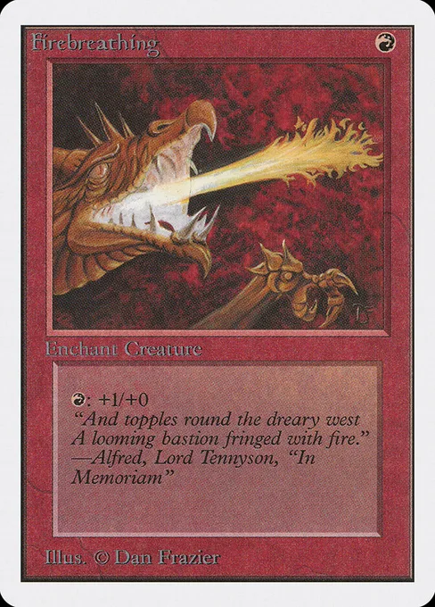 Firebreathing, Unlimited Edition #151