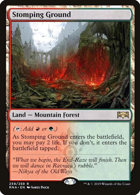 Stomping Ground, Ravnica Allegiance #259