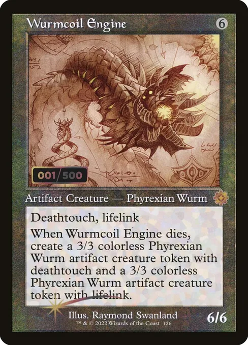 Wurmcoil Engine, The Brothers' War Retro Artifacts #126z