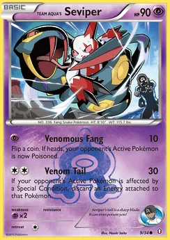 Team Aqua's Seviper, Normal
