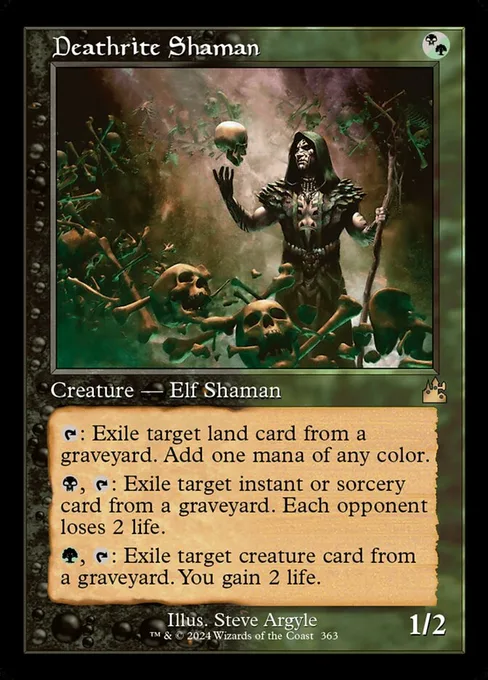 Deathrite Shaman, Ravnica Remastered #363