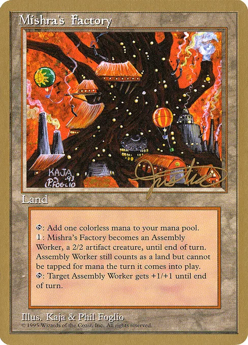 Mishra's Factory, Pro Tour Collector Set #mj361