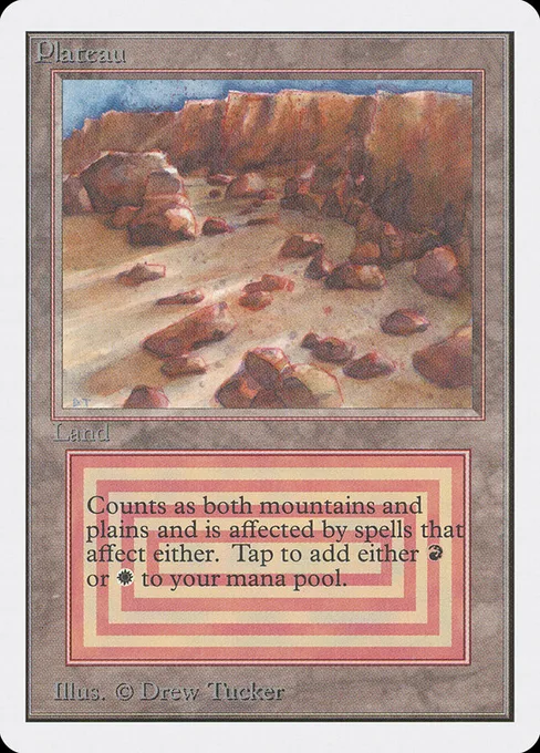 Plateau, Unlimited Edition #280