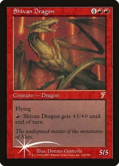 Shivan Dragon, Normal