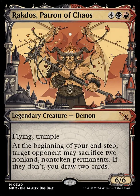 Rakdos, Patron of Chaos, Murders at Karlov Manor #320