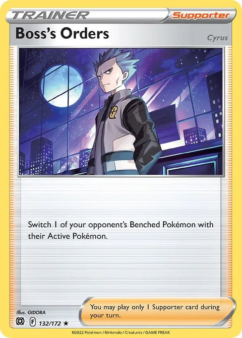 Boss's Orders, Deck Exclusives #132