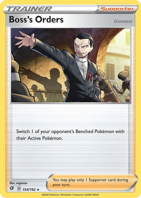 Boss's Orders, Deck Exclusives #154