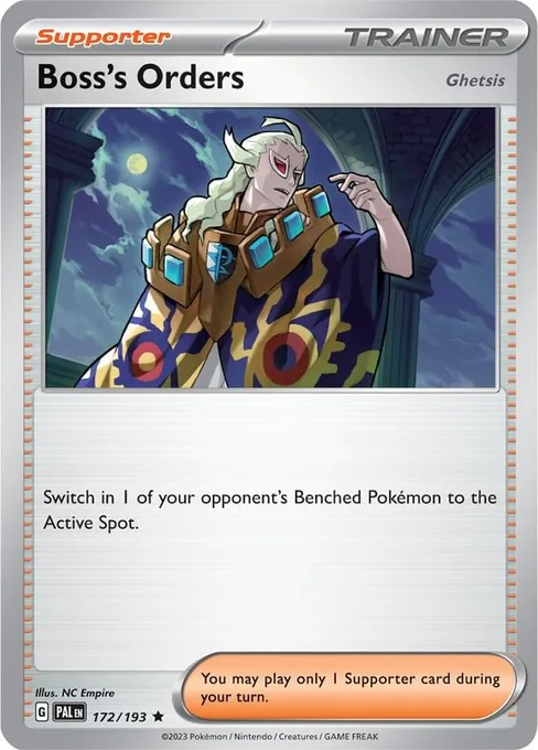 Boss's Orders, Deck Exclusives #172