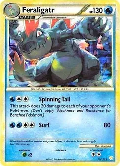 Feraligatr, Cracked Ice Holo