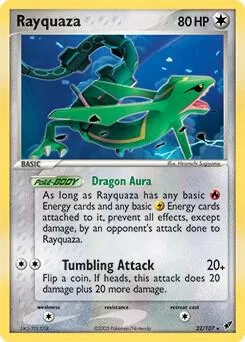 Rayquaza, Deck Exclusives #22