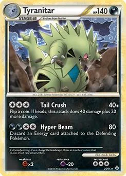 Tyranitar, Deck Exclusives #26
