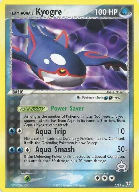 Team Aqua's Kyogre, Deck Exclusives #3