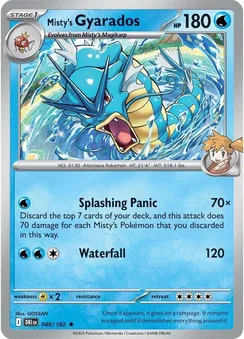 Misty's Gyarados, Non-holo