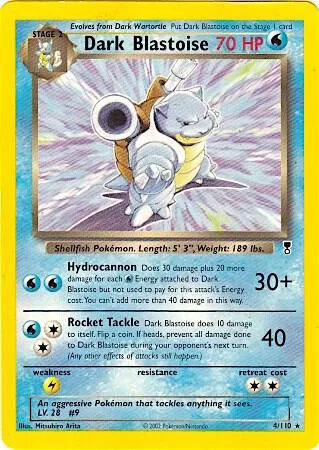 Dark Blastoise, Deck Exclusives #4