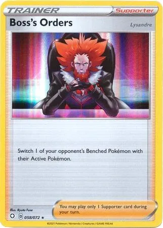 Boss's Orders, Deck Exclusives #58