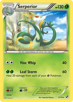 Serperior, Green Tornado Theme Deck Exclusive
