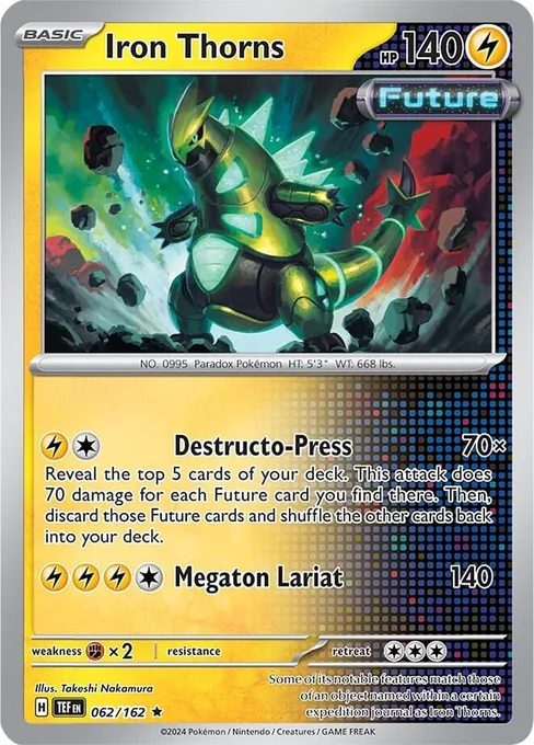 Iron Thorns, Deck Exclusives #62