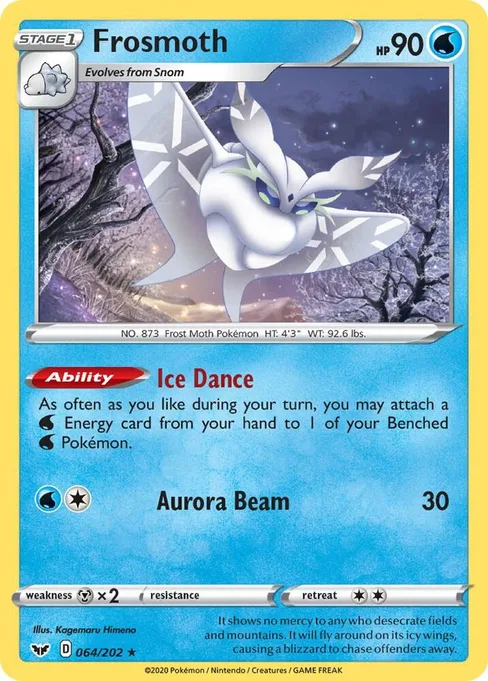 Frosmoth, Deck Exclusives #64