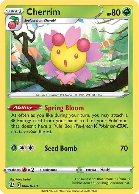 Cherrim, Deck Exclusives #8