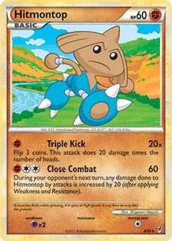 Hitmontop, Non-Holo