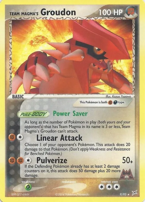 Team Magma's Groudon, Deck Exclusives #9